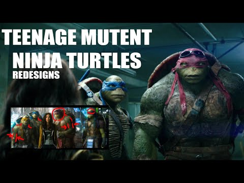 Tmnt Redesigns