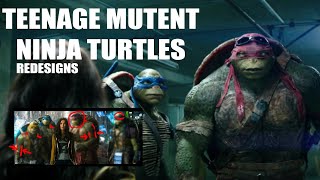 Redesigning the WORST Teenage mutant ninja Turtles designs
