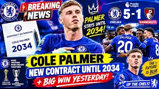 🚨BREAKING!COLE PALMER SIGNS NEW CHELSEA CONTRACT UNTIL 2034! 🔵HUGE NEWS FOR THE BLUES!✅✅@chelseafc  