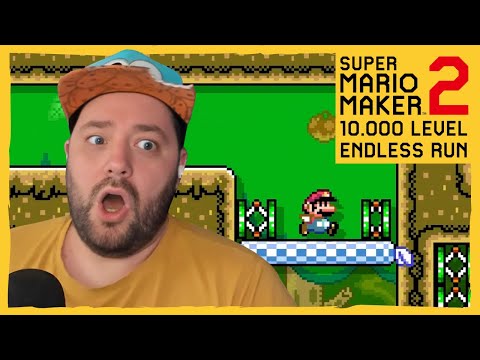 1457+ | 10K Endless RUN | 10000 Level Mario Maker 2 Challenge