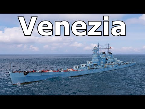 World of WarShips Venezia - 3 Kills 220K Damage
