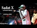 Sadat X (of Brand Nubian) - Punks Jump Up to Get Beat Down/All for One [LIVE in NYC]
