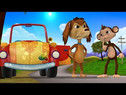 VAMOS EN EL AUTO - PERRO CHOCOLO - CANCIONES INFANTILES - MÚSICA PARA JUGAR