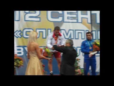 Mihail Petrov Ganev (Bulgaria) vs Sokhiev (UZB) World Freestyle Wrestling Champion 2010