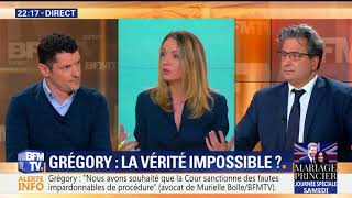 Retour sur l'annulation de la mise en examen de Murielle BOLLE, Grand Angle, BFMTV