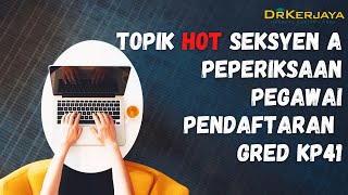 Download lagu Topik Hot Seksyen A Peperiksaan Pegawai Pendaftaran Gred KP41 mp3