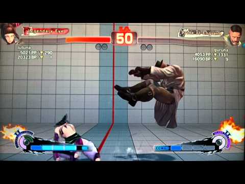 SSF4 AE:2012 lutuna (Juri) vs guruna (Dudley)