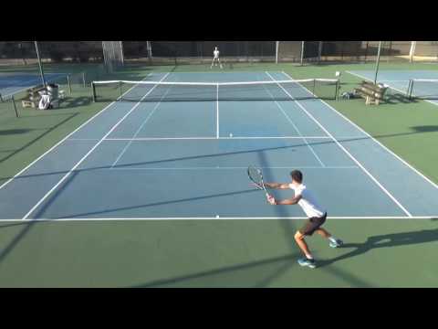 Lvl2 at Tucson, Michael Andre (#203) def Alexander Petrov (#75) 6-4, 6-2