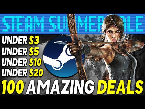 STEAM SUMMER SALE 2023 - 100 AMAZING PC GAME DEALS UNDER $3, UNDER $5, UNDER $10 & UNDER $20!