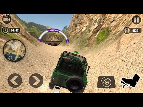Offroad SUV Drive 2019 "Map 2"4x4 Offroad Jeep Driving Games - Android Gameplay FHD #2