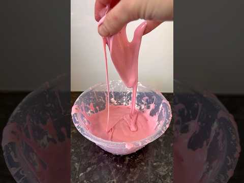 Cornstarch, jelly crystals and water make the best Oobleck! #oobleck