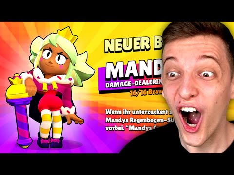ICH SPIELE MANDY ALS ERSTES! *NEUER BRAWLER* 😱