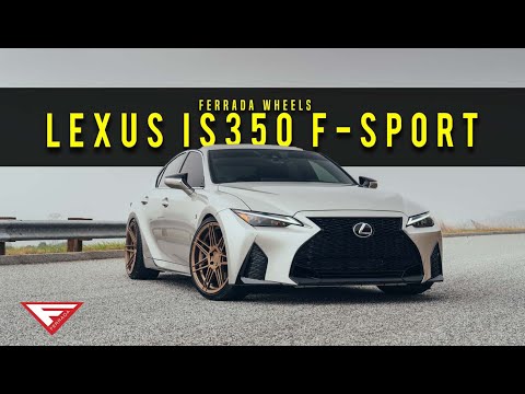 2021 Lexus IS350 F Sport | Ferrada Wheels FR6