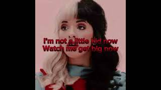 Alphabet boy - Melanie Martinez clean lyrics 💞
