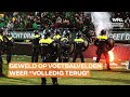 Politie oog in oog met rellende ADO-supporters: 'Zij hebben letterlijk voor hun leven gevochten'