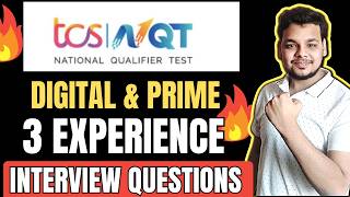 Today's TCS Interview Experience | TCS Digital & Prime | Interview Questions 2026 | TCS 2026