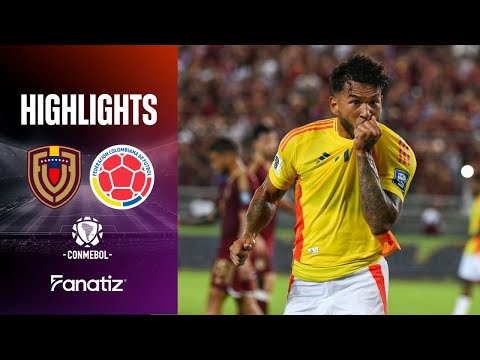Venezuela vs Colombia 3-6 | Highlights | World Cup Qualifiers 2026
