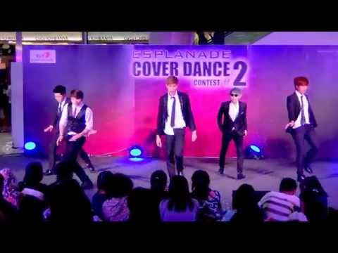 150614 GentleMen cover MBLAQ - It's War + Mona Lisa @Esplanade Cover Dance #2 (Audition)
