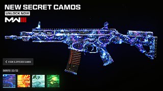 *UNLOCK* 4 Secret MW3 Camo Challenges & FREE Rewards… (NEW Warzone Missions) - Royal Helix Camo Bug