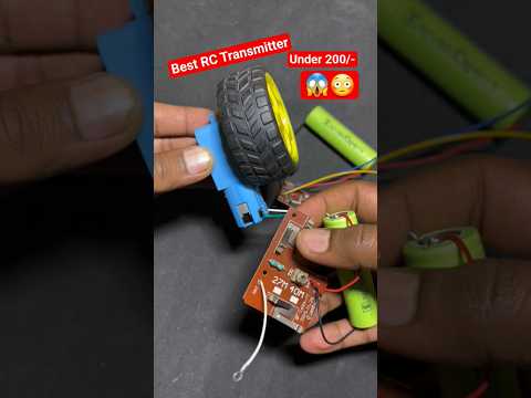 Best Rc Transmitter 4Ch Receiver Motor Driver 12v #transmitter #rccar #ytshorts #shorts