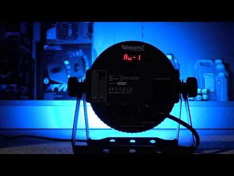 151.276 FlatPAR 7x 15W RGBAW LEDs DMX IR