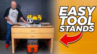 Easy Tool Stands for the Workshop