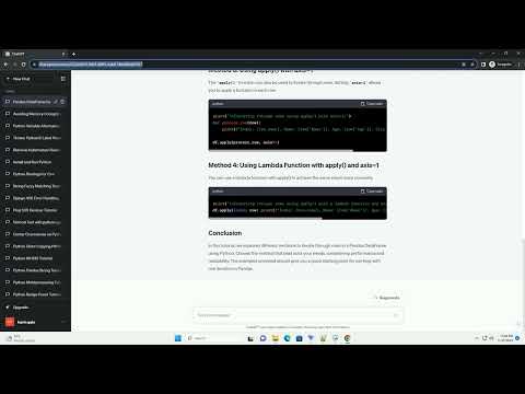 Python pandas Iterate through a data frame rows