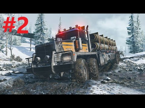 SNOWRUNNER Gameplay Walkthrough Part 2 ( PlayStation 4, Xbox One, PC )