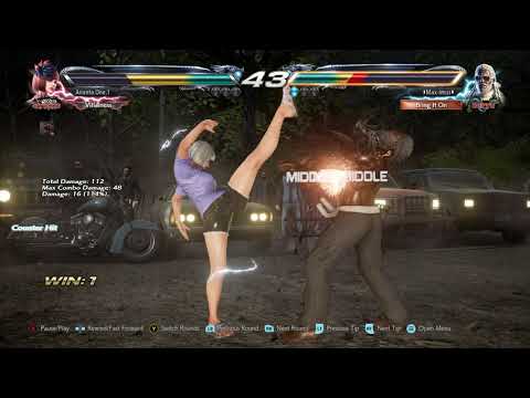 Tekken 7 Anna Williams vs Leroy Smith