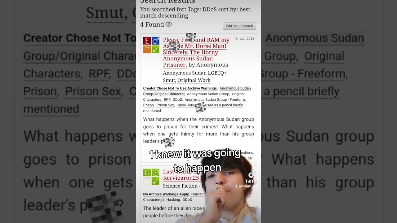 How is AO3 free? #comedy #anime #cartoon #funny #ao3 #fanfiction