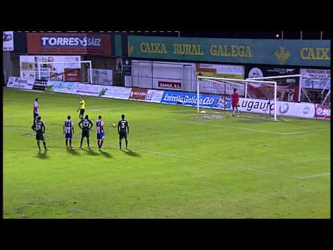 La Liga | Gol de Óscar Díaz (2-2) en el CD Lugo - Real Madrid Castilla | 14-12-2012 | J18