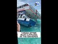 Passenger records 'traumatic' Bahamas boat capsize that left 1 dead