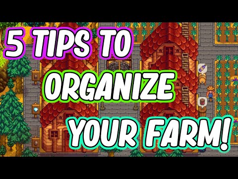 Improve your Farm Organization with These Tips! | Stardew Valley