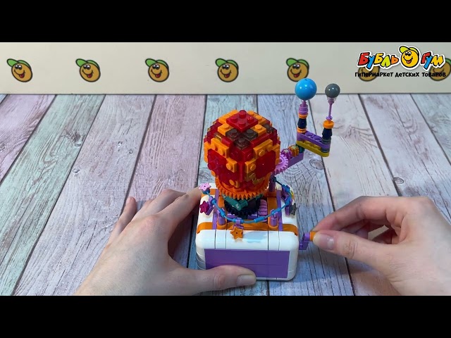 Конструктор Lanson Toys Солнце с крутящимся механизмом и подсветкой 303дет - видео
