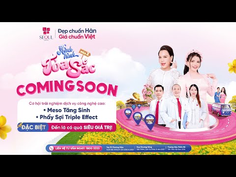 📣 HÀNH TRÌNH TỎA SẮC MÙA 2 - Seoul Center x Việt Hương Đã Chính Thức Quay Trở Lại! Cùng Đón Xem!