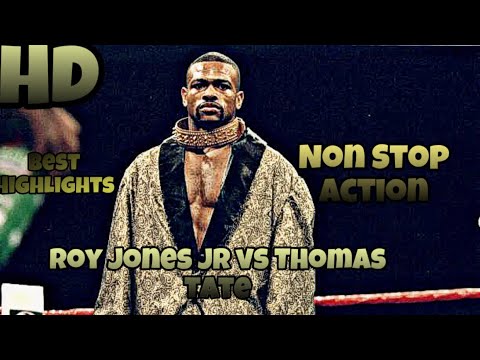 Roy Jones JR vs Thomas Tate Full Fight Highlights 