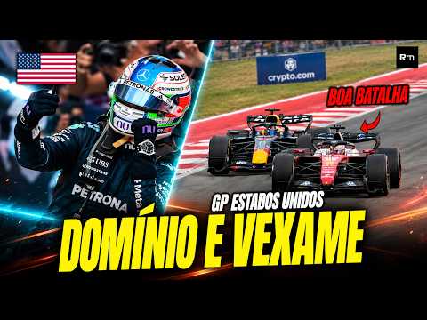 ANTONELLI VENCE FÁCIL, MAX E LECLERC BATALHAM, RUSSELL DANDO VEXAME DE NOVO NO GP DOS ESTADOS UNIDOS