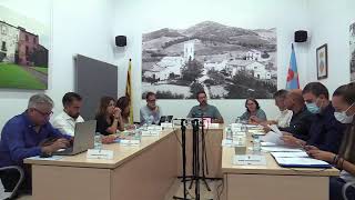Ple municipal ordinari de l'ajuntament de Vallromanes 15/09/22