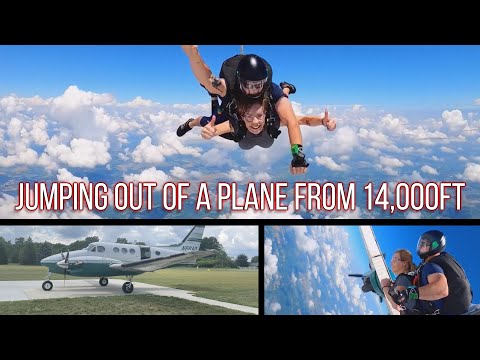 My First Time Skydiving!!!