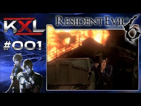 Let's Play Together - Resident Evil 6 #001 [Deutsch][HD+] - Unfreiwillig komisch