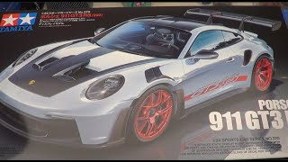 Tamiya Porsche 911 GT3  unboxing
