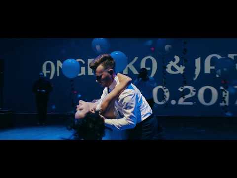 Efektowny pierwszy taniec Andzelika & Jarek - salsa bachata