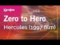 Zero To Hero Hercules 1997 Film Karaoke Version KaraFun