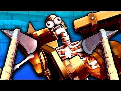 We SUMMONED the DEADLY NEW SKELETON CHAMPION in GORN VR MODS (Modded Gameplay)