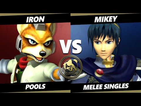 Daddy's Den - Iron (Fox) Vs. Mikey (Marth) Smash Melee - SSBM