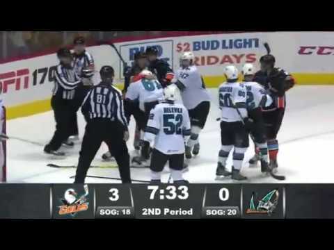 Jeremy Lauzon vs. Jacob Middleton, February 27, 2022 - Seattle Kraken vs. San  Jose Sharks