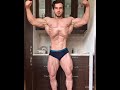 Pre Competition Physique Update Posing anf Flexing