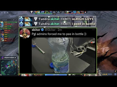 "I peed in bottle" -Skiter forced to pee in bottle by admins