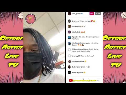 DamJonBoi Riding Around Mercedes Benz Real Bossy 🚘