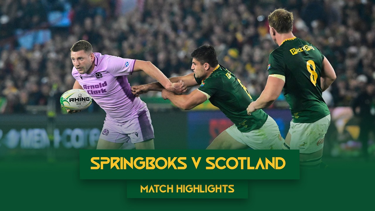 Springboks vs Scotland at Loftus Versfeld | Extended Highlights | 11 July 2026